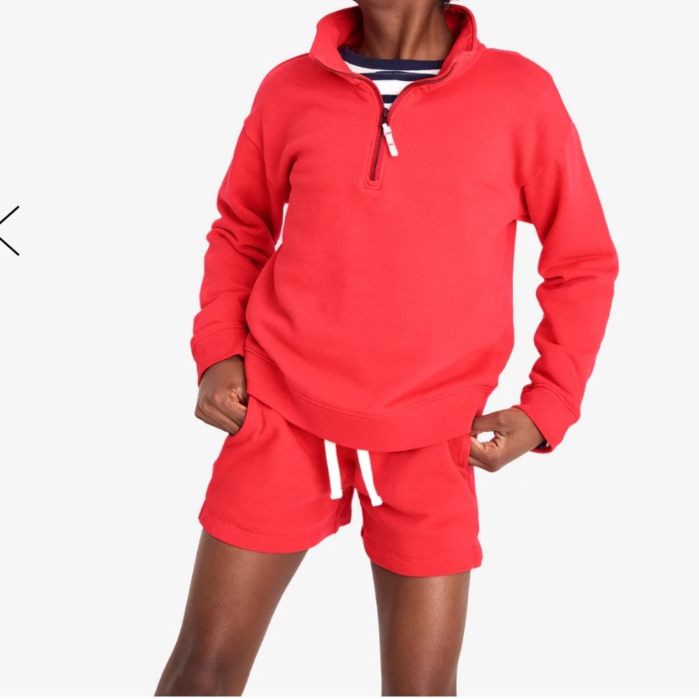 🌈 Primary pink and blue striped kids track shorts duo - Picture 5 of 5